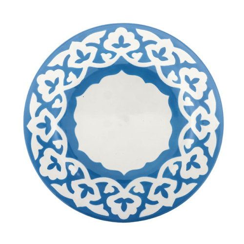 Тарелка Бирюзовая Пахта, Turon Porcelain, Ø 17.5 см