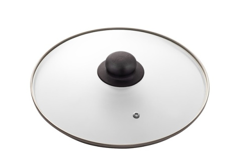 Стеклянная крышка с ручкой, SCOVO, KC-006, 28 см