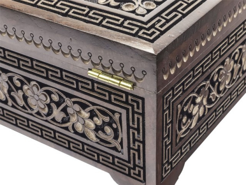 Шкатулка Орех 15х15х9