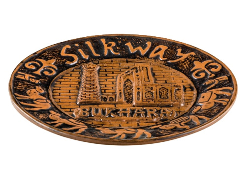 Блюдо Ляган Риштанская керамика "Сувенир", Ø 26 см