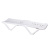 Шезлонг Альтернатива М3563, (белый), 192х62х32