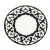 Тарелка Пахта, Turon Porcelain, с золотом, Ø 21.7 см Тарелка Пахта, Turon Porcelain, с золотом, Ø 21.7 см