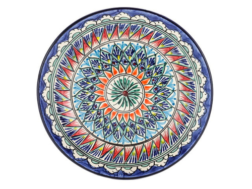 Тарелка Плоская "Риштанская керамика", Ø 25 см