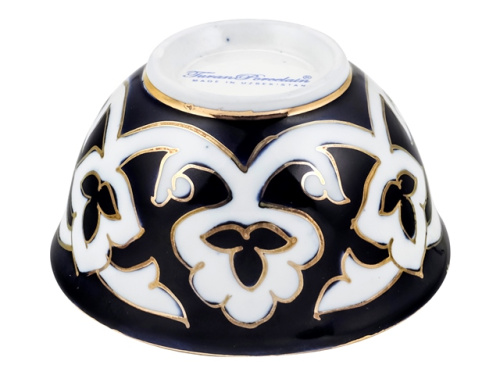 Пиала Пахта, Turon Porcelain, с золотом, Ø 8.5 см