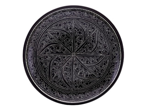 Набор чайный "Риштанская керамика", Коричневый, 9 предметов