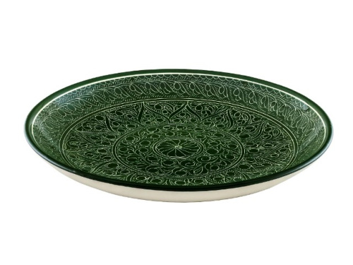 Набор чайный "Риштанская керамика", Зеленый, 9 предметов