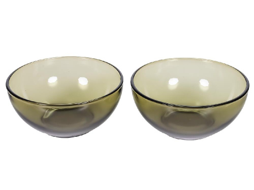 Набор стеклянных салатников (2 шт.), Basilico, 13 см