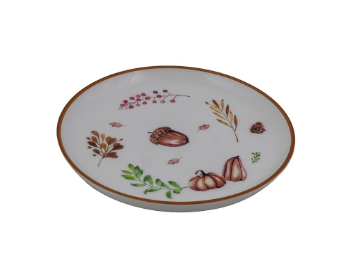 Тарелка керамическая October Line, PLOVER, 20 см