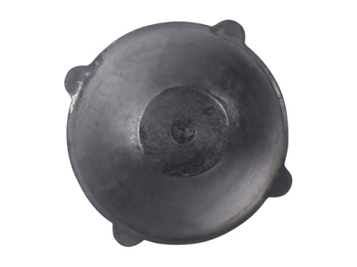 Казан чугунный DAVR METALL, без крышки, плоское дно, 12 л