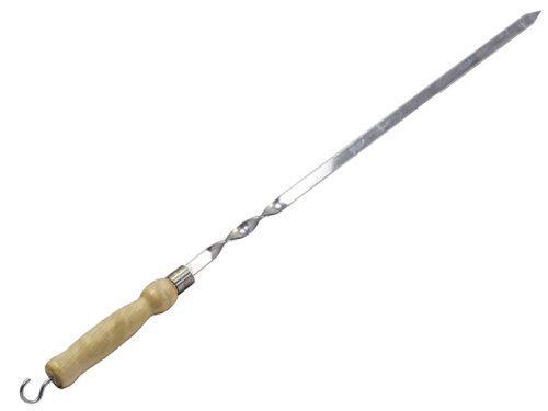 Шампур с деревянной ручкой Grillkoff, 70 см