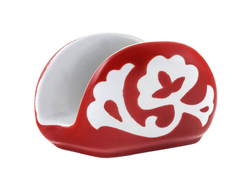 Салфетница Красная Пахта, Turon Porcelain