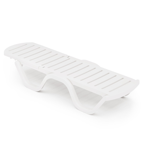 Шезлонг "Солярис" (белый), М8861 Альтернатива