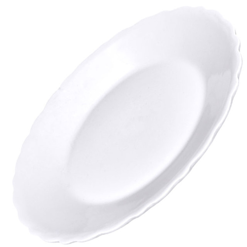 Тарелка "Turon porcelain", рифленый край, Ø 17,5 см