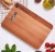 Доска разделочная 29x19x1,6см, бук, Традиция