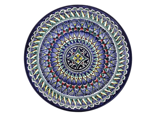 Блюдо Ляган "Риштанская керамика", диаметр 38 см RSN163