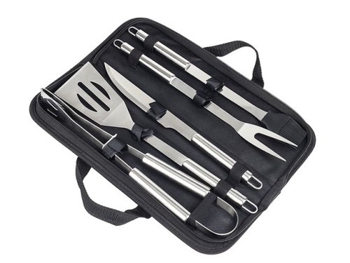 Набор для барбекю в складной сумке, 5 предметов