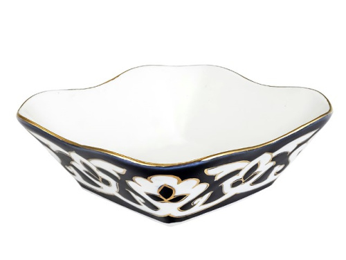 Салатница Пахта, Turon Porcelain, с золотом, Ø 14 см