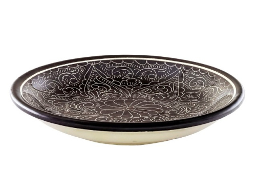 Набор чайный "Риштанская керамика", Коричневый, 9 предметов