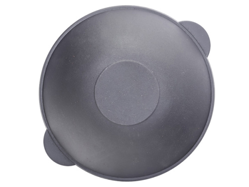 Казан-вок чугунный 2.7 л с алюминиевой крышкой, Kukmara, вч27