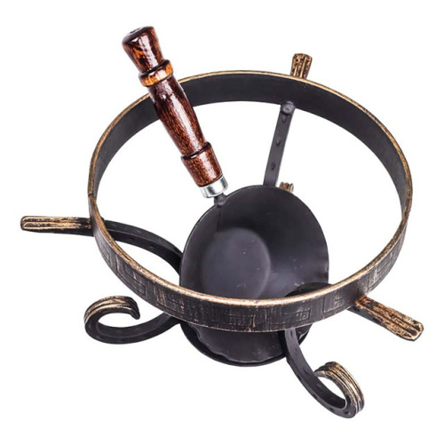 Подставка под садж кованная "Медведица"