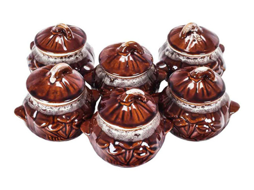 Жульенница "Славянская Керамика", Поляна пена, 0.250 л, 6 шт