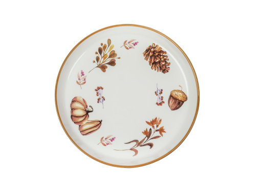 Тарелка керамическая October Line, PLOVER, 25 см
