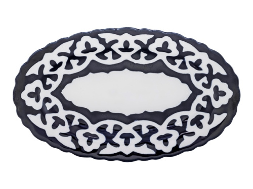 Тарелка овальная Пахта, Turon Porcelain, Ø 23 см
