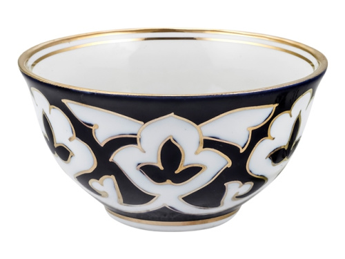 Пиала Пахта, Turon Porcelain, с золотом, Ø 10 см