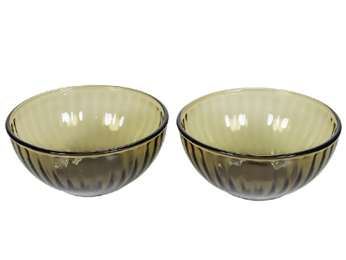 Набор салатников стеклянных (2 шт.), Elica, 13 см