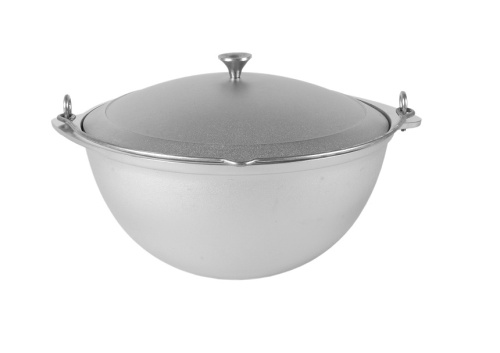 Котел 4,5 л алюминиевый походный с крышкой Kukmara кп45