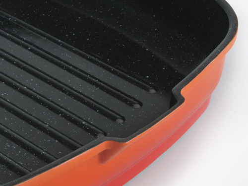 Сковорода-гриль BergHOFF Virgo Orange, 24 см