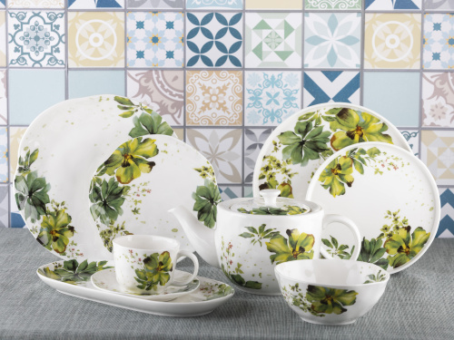 Тарелка керамическая Green Line, PLOVER, 27 см