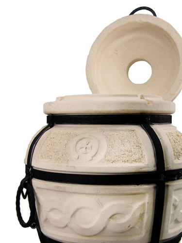 Тандыр дровяной AMFORA "Есаул" откидная крышка