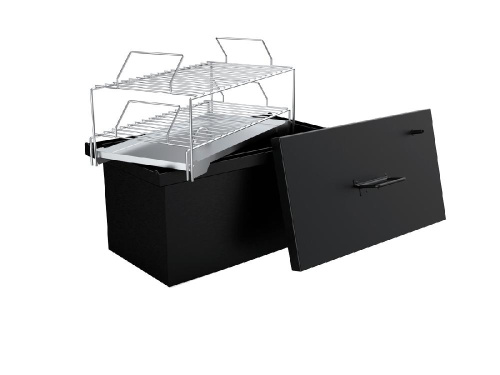 Коптильня двухъярусная "Smoky Boom BLACK"