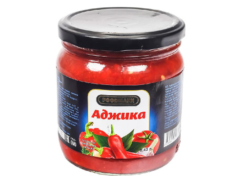 Аджика овощная, 0,43л