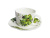 Чайная пара Green Line: чашка, блюдце, PLOVER, 250 мл