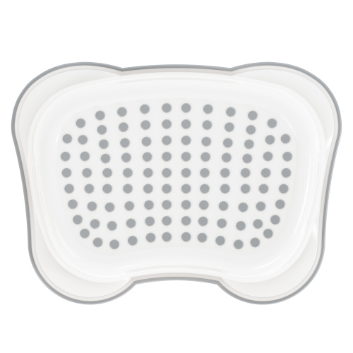 Табурет подставка антискользящий Альтернатива,  М8881 (белый)