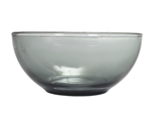 Набор стеклянных салатников (4 шт.), Basilico Grey, 13 см