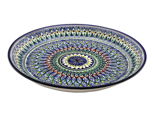Блюдо Ляган "Риштанская керамика", диаметр 38 см RSN155