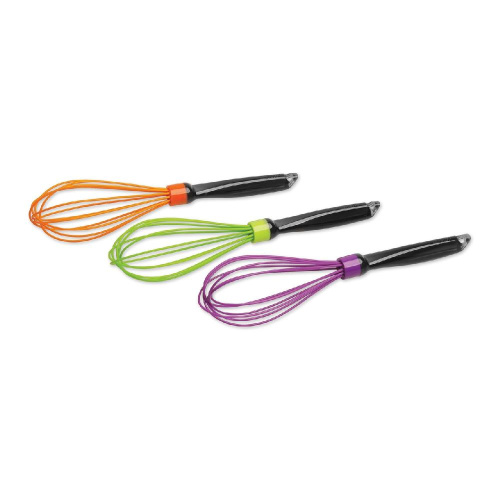 Венчик силиконовый 27см Geminis, оранжевый