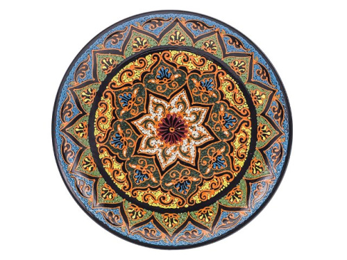 Набор чайный "Риштанская керамика", Точечная роспись, 10 предметов