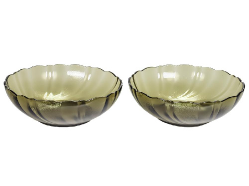 Набор стеклянных салатников (2 шт.), ALTA MAREA, 20 см