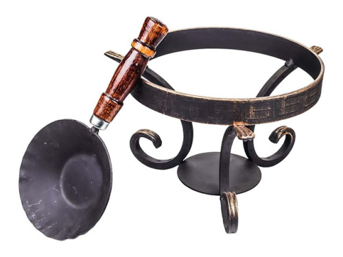 Подставка под садж кованная "Медведица"