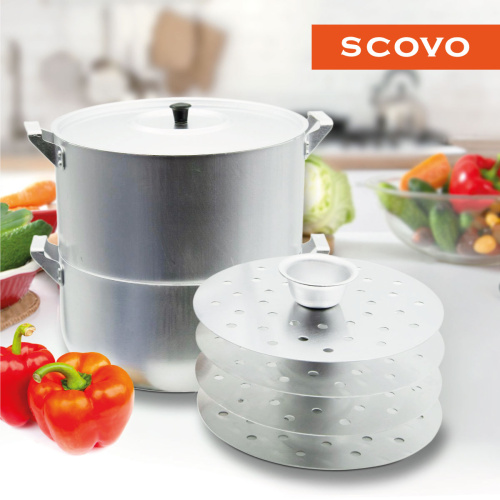 Мантоварка, SCOVO, МТ-039, 3-уровневая, 4.5 л