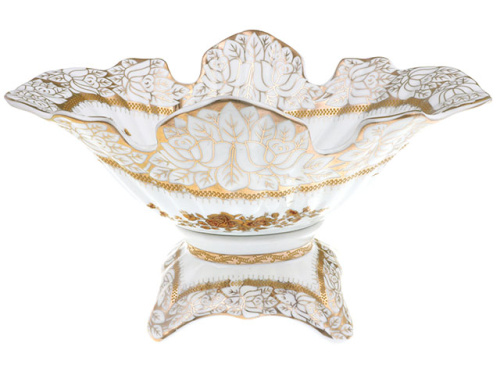 Конфетница "Золотая Роза", диаметр 30 см