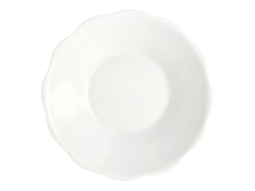 Набор тарелок 6 штук "Turon porcelain", рефленый край, Ø 13 см
