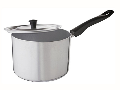 Ковш полированный с крышкой, SCOVO, ПП-023, 1.5 л