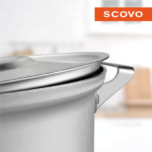 Котел с крышкой, SCOVO, МШ-012, 40 л