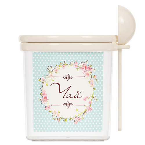 Емкость для хранения "Чай" Альтернатива М1714, 0,7 л