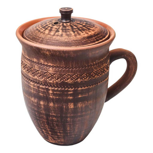 Кувшин "Славянская Керамика", Молочение Декор, 0.65 л